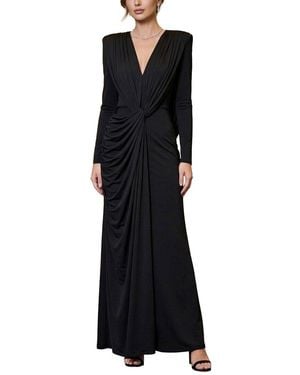 Adele Berto Maxi Dress - Black