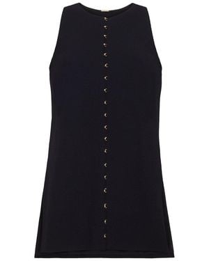 Adam Lippes Nazra Wool Tunic - Blue