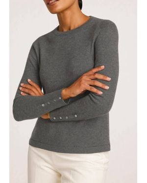 J'Envie/Eli Dorothea Long Sleeve Top - Gray