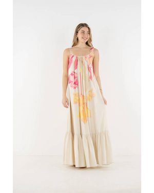 Emily Mccarthy Susannah Maxi Dress - White