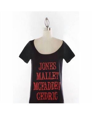 Judith March College Of Arkansas Boys Of Fall Tee - Black