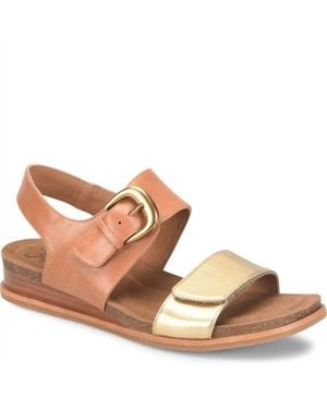 Söfft Peggie Wedged Sandal - Brown