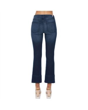 Morrison Denim Starlet Bootcut Crop Jeans - Blue