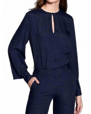 Equipment Delainey Blouse - Blue