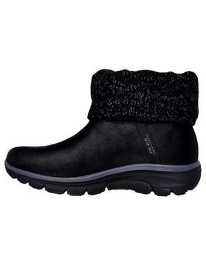 Skechers Slip-Ins Easy Going Water-Repellent Boots 168033-Blk - Black