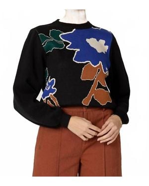 Cleobella Mariposa Emory Sweater - Blue