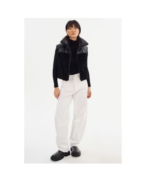 Lamarque Melicia Reversible Puffer Vest - White