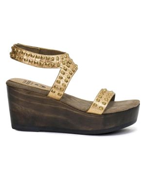 Calleen Cordero Mesa Wedge - Metallic