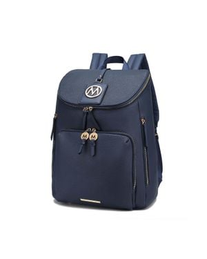 MKF Collection by Mia K Angela Backpack Vegan Leather By Mia K - Blue