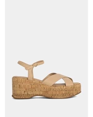 Shu Shop Indiana Platform Sandal - Natural