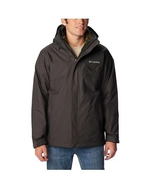 Columbia Bugaboo Ii Fleece Jacket Hooded Long Sleeve Jax2007 - Black
