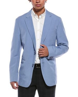 Orlebar Brown Garret Linen-Blend Jacket - Blue