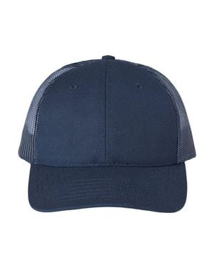 Classic Caps Usa-Made Trucker Cap - Blue