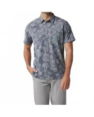 Vuori Bridge Button Down Shirt - Blue