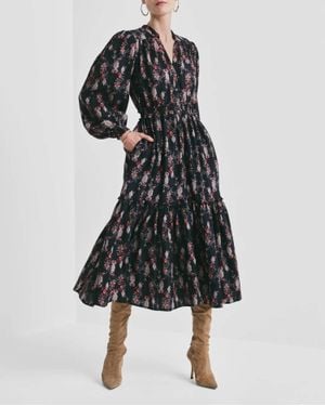 byTiMo Bohemian Belt Dress - Black
