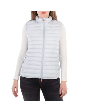 Save The Duck Quilted Charlotte Puffer Vest - White