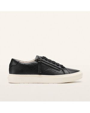 Frankie Billie Embossed Sneaker - Black