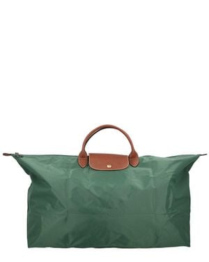 Longchamp Le Pliage Canvas Tote - Green