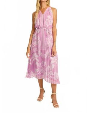 Caballero Nouvel Palm Dress - Pink