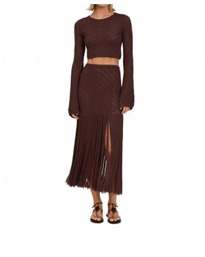 Devon Windsor Erin Top - Brown