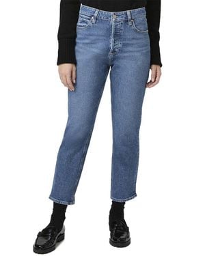 PAIGE Billy High Rise Crop Jeans - Blue