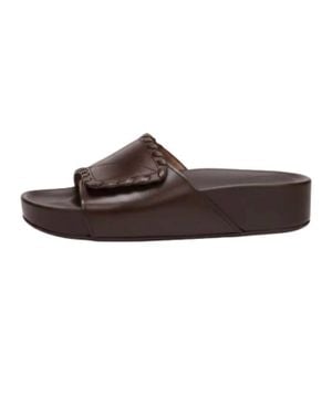 Atp Atelier Novello Stitch Sandal - Brown