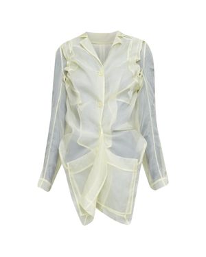 Cecilie Bahnsen Silk Blazer - Blue