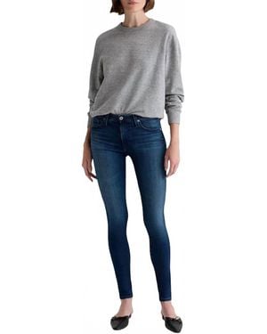 AG Jeans Farrah Skinny Jean - Black
