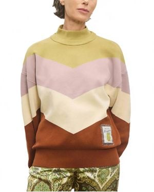 ALÉMAIS Sora Turtleneck Sweater - Gray