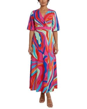 Esea Maxi Dress - Red