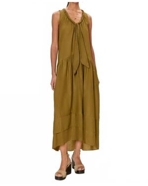Rebecca Taylor Lilou Sleeveless Dress - Metallic
