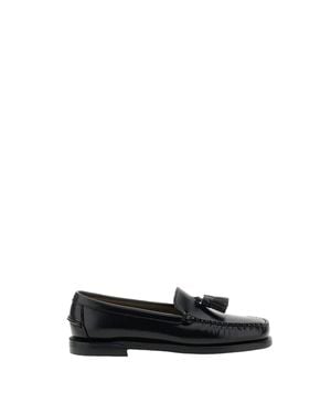 Sebago Will Classic Leather Tassel Loafers - White