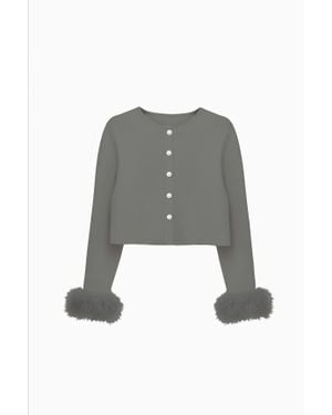 Sleeper Knitted Cardigan - Gray