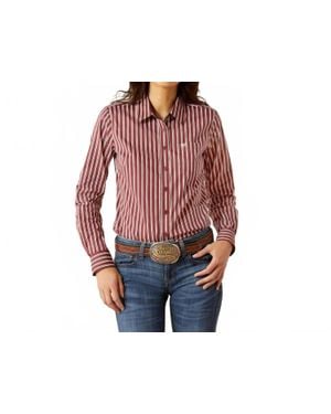 Ariat Kirby Stretch Shirt - Red
