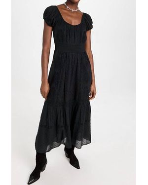 LoveShackFancy Vernon Dress - Black