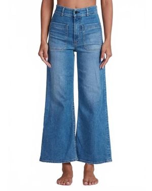 ASKK NY Cropped Sailor Jean - Blue