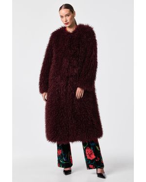 Trina Turk Gladis Coat - Red