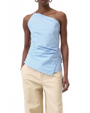 Closed Wrap Top - Blue