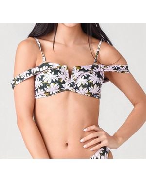 Alexandra Miro Lola Bikini Top - Black