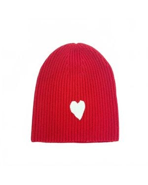 Kerri Rosenthal Love Beanie - Red