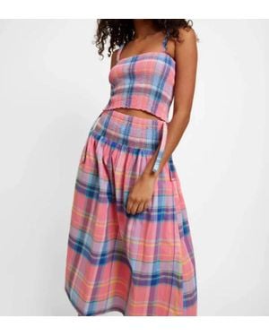 Nation Ltd Primrose Skirt - Red