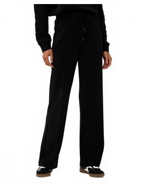 EsQualo Flair Modal Pants - Black