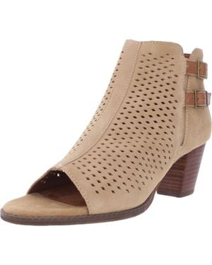 Vionic Chryssa Suede Ankle Ankle Boots - Brown