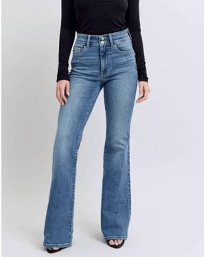 Judy Blue Callie High Waist Flare Jeans - Blue