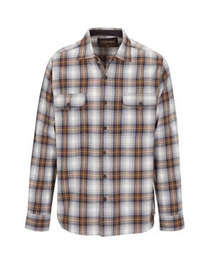 North River Herrings Herringbone Plaid Shirt - Multicolor