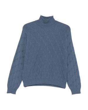 Emporio Armani Capsule Sweaters Clear - Blue