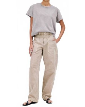 SLVRLAKE Denim Rookie Cargo Pants - Natural