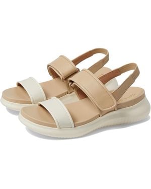 Cole Haan Zerogrand Meritt W30423 Sandals Slingback Gbnc440 - Metallic