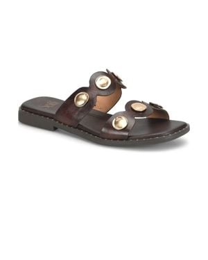 Söfft Ezra Slide Sandal - Brown