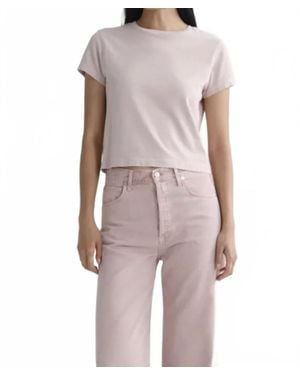 Agolde Adine Shrunken Tee - Multicolor